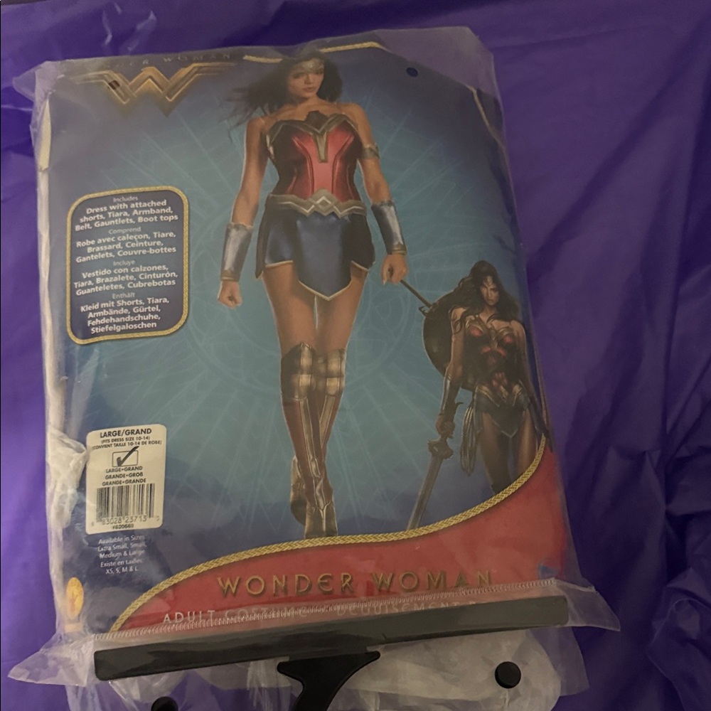 Marvel Wonder Woman Kids Costume - Red and Blue